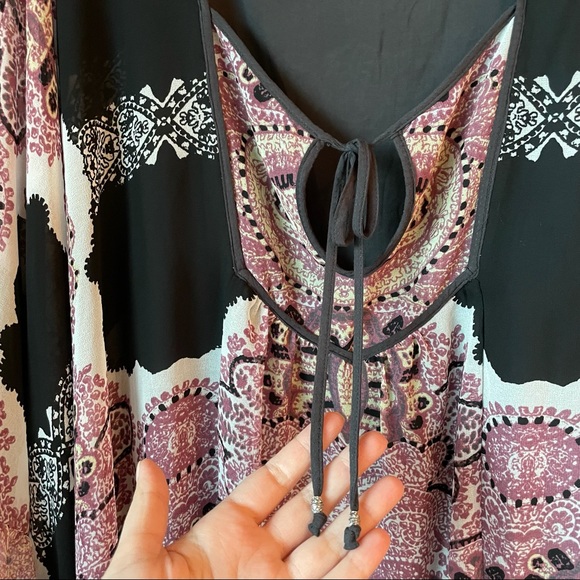 Free People Marla's Dream Boho Tunic Mini Dress M - Picture 6 of 12